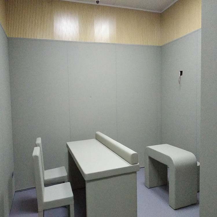 公安局審訊室防撞軟包星美建設案例
